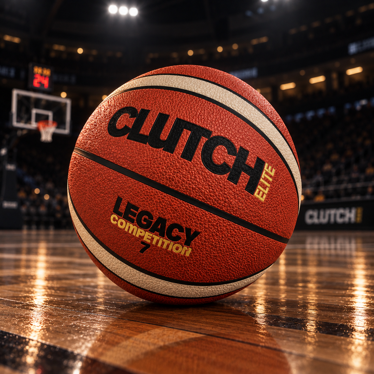 'Legacy Competition - Classic' - Premium Composite Leather Indoor Basketball