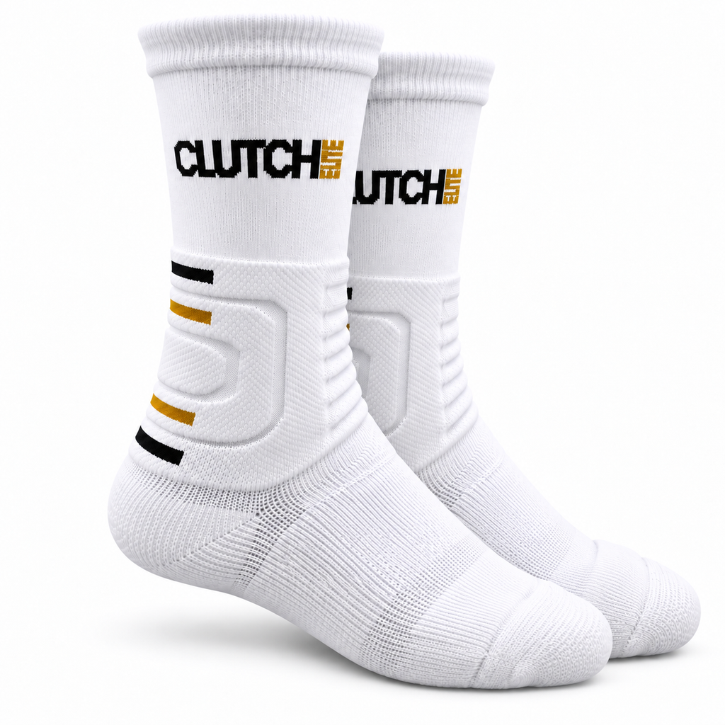 CourtCloud Bamboo Basketball Socks – Padded Sports Crew Socks