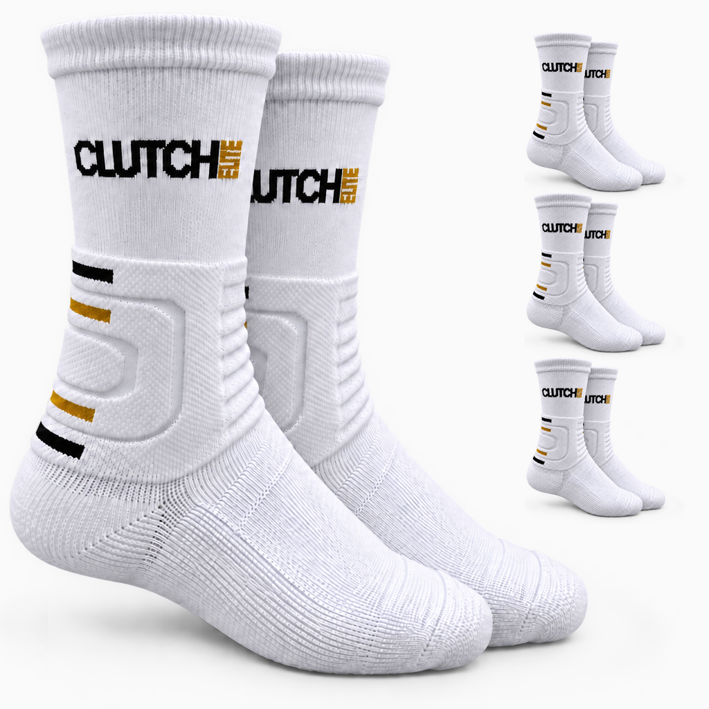CourtCloud Bamboo Basketball Socks – Bundle (4 Pack Deal)