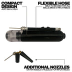 Basketball Accessories Bundle - Towel, Pump & Drink Bottle