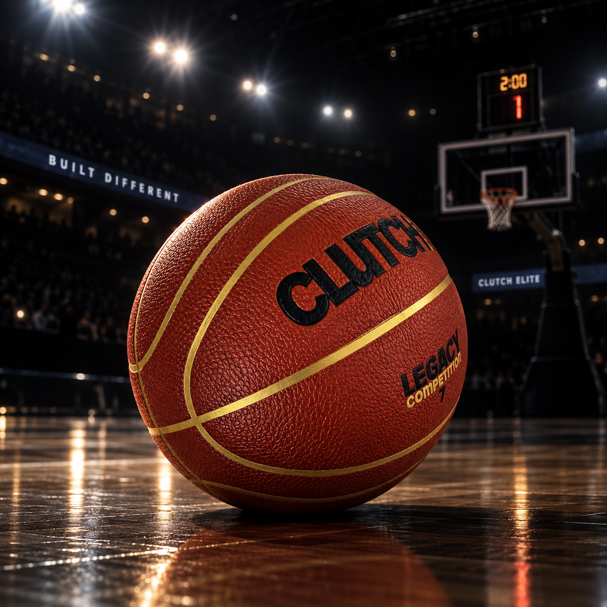 'Legacy Competition' - Premium Composite Leather Indoor Basketball