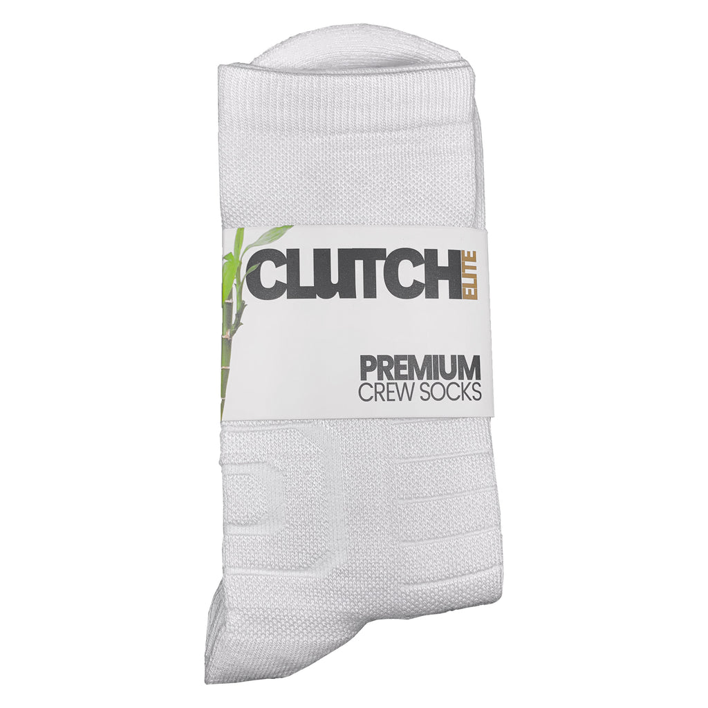 Bamboo Basketball Socks – Padded Sports Crew Socks